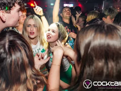 A professional photo of guests enjoying themselves at Cocktails Nightclub from our gallery.