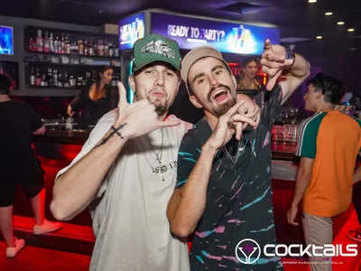 A professional photo of guests enjoying themselves at Cocktails Nightclub from our gallery.