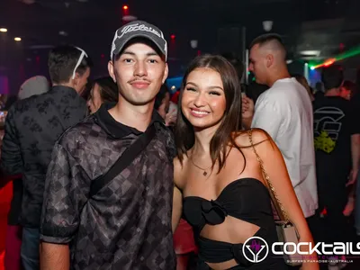 A professional photo of guests enjoying themselves at Cocktails Nightclub from our gallery.