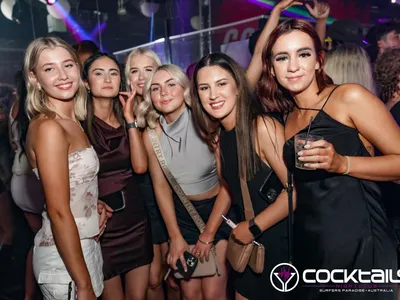 A professional photo of guests enjoying themselves at Cocktails Nightclub from our gallery.