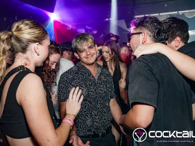 A professional photo of guests enjoying themselves at Cocktails Nightclub from our gallery.