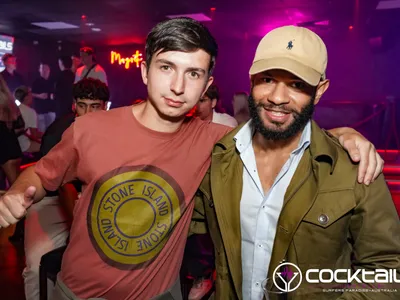 A professional photo of guests enjoying themselves at Cocktails Nightclub from our gallery.