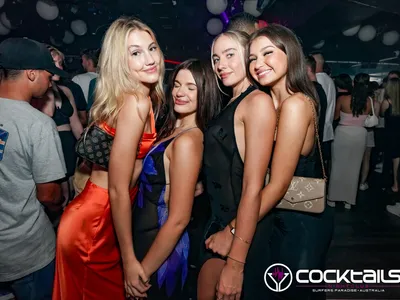 A professional photo of guests enjoying themselves at Cocktails Nightclub from our gallery.