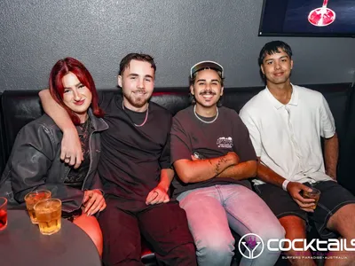 A professional photo of guests enjoying themselves at Cocktails Nightclub from our gallery.