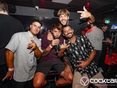 A professional photo of guests enjoying themselves at Cocktails Nightclub from our gallery.