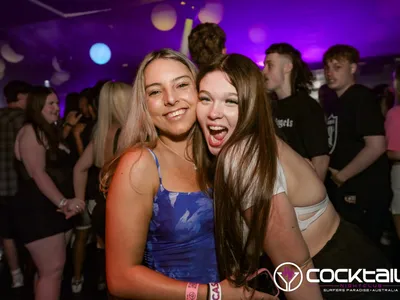 A professional photo of guests enjoying themselves at Cocktails Nightclub from our gallery.