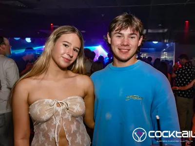 A professional photo of guests enjoying themselves at Cocktails Nightclub from our gallery.