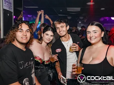 A professional photo of guests enjoying themselves at Cocktails Nightclub from our gallery.