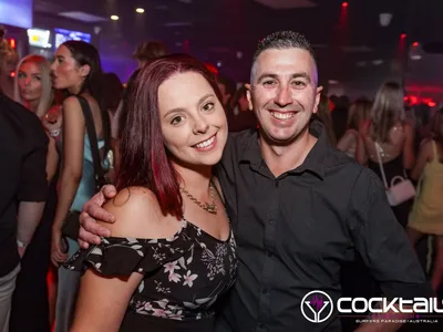 A professional photo of guests enjoying themselves at Cocktails Nightclub from our gallery.