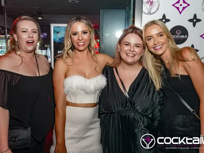 A professional photo of guests enjoying themselves at Cocktails Nightclub from our gallery.