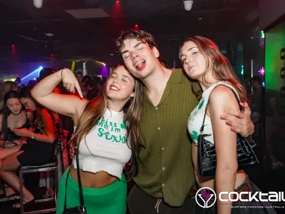 A professional photo of guests enjoying themselves at Cocktails Nightclub from our gallery.