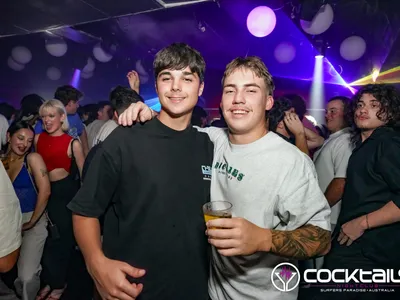 A professional photo of guests enjoying themselves at Cocktails Nightclub from our gallery.