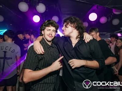 A professional photo of guests enjoying themselves at Cocktails Nightclub from our gallery.