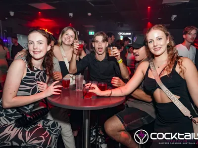 A professional photo of guests enjoying themselves at Cocktails Nightclub from our gallery.