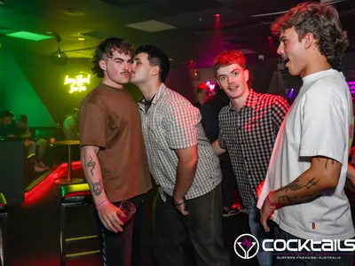 A professional photo of guests enjoying themselves at Cocktails Nightclub from our gallery.