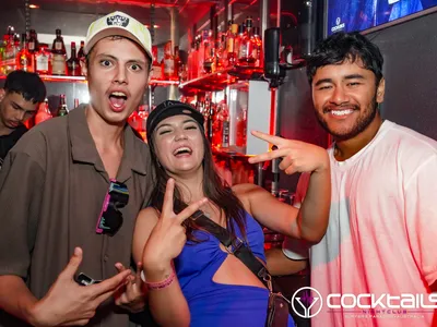 A professional photo of guests enjoying themselves at Cocktails Nightclub from our gallery.