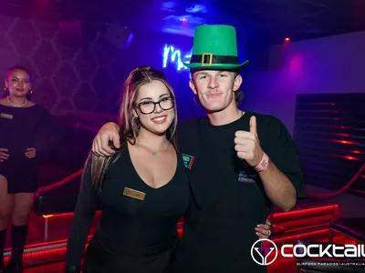 A professional photo of guests enjoying themselves at Cocktails Nightclub from our gallery.