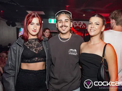 A professional photo of guests enjoying themselves at Cocktails Nightclub from our gallery.