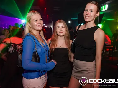 A professional photo of guests enjoying themselves at Cocktails Nightclub from our gallery.