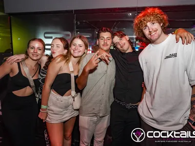 A professional photo of guests enjoying themselves at Cocktails Nightclub from our gallery.