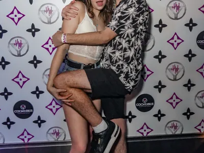 A professional photo of guests enjoying themselves at Cocktails Nightclub from our gallery.