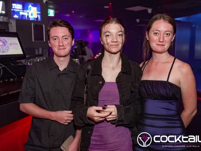 A professional photo of guests enjoying themselves at Cocktails Nightclub from our gallery.