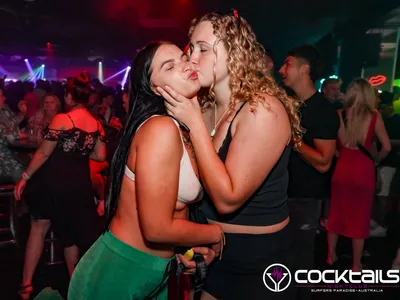 A professional photo of guests enjoying themselves at Cocktails Nightclub from our gallery.