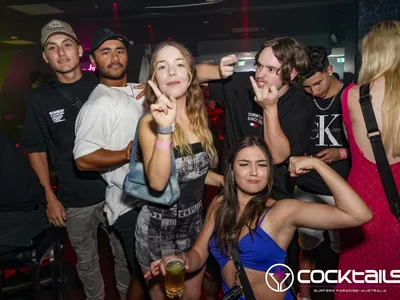 A professional photo of guests enjoying themselves at Cocktails Nightclub from our gallery.