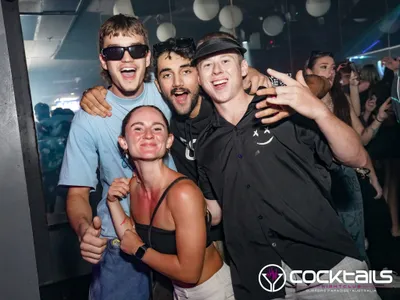 A professional photo of guests enjoying themselves at Cocktails Nightclub from our gallery.