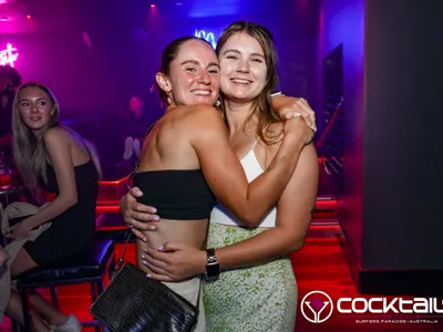 A professional photo of guests enjoying themselves at Cocktails Nightclub from our gallery.