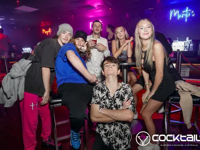 A professional photo of guests enjoying themselves at Cocktails Nightclub from our gallery.