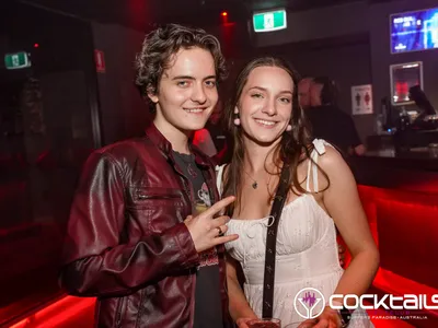 A professional photo of guests enjoying themselves at Cocktails Nightclub from our gallery.