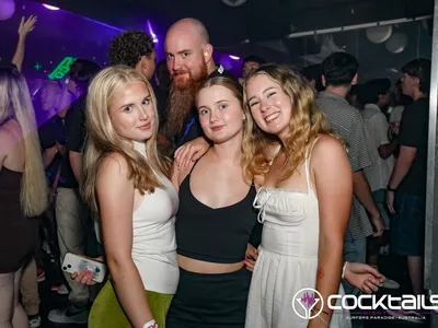 A professional photo of guests enjoying themselves at Cocktails Nightclub from our gallery.