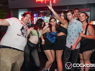 A professional photo of guests enjoying themselves at Cocktails Nightclub from our gallery.