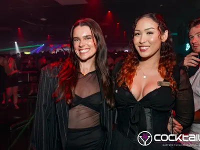 A professional photo of guests enjoying themselves at Cocktails Nightclub from our gallery.