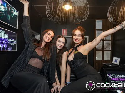 A professional photo of guests enjoying themselves at Cocktails Nightclub from our gallery.