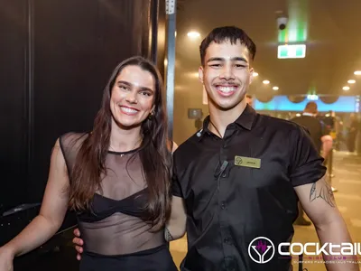 A professional photo of guests enjoying themselves at Cocktails Nightclub from our gallery.