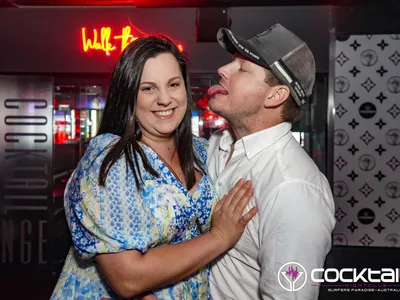 A professional photo of guests enjoying themselves at Cocktails Nightclub from our gallery.