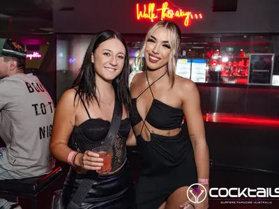 A professional photo of guests enjoying themselves at Cocktails Nightclub from our gallery.