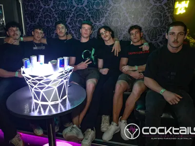 A professional photo of guests enjoying themselves at Cocktails Nightclub from our gallery.