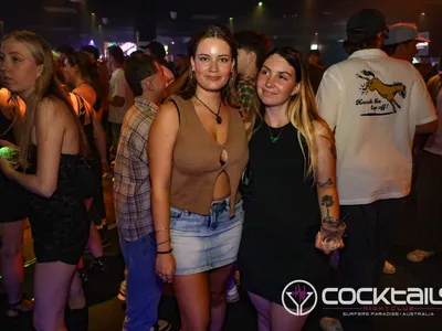 A professional photo of guests enjoying themselves at Cocktails Nightclub from our gallery.