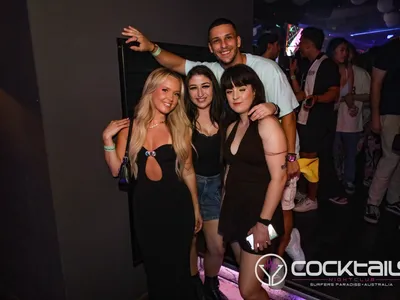 A professional photo of guests enjoying themselves at Cocktails Nightclub from our gallery.