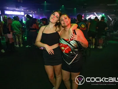 A professional photo of guests enjoying themselves at Cocktails Nightclub from our gallery.