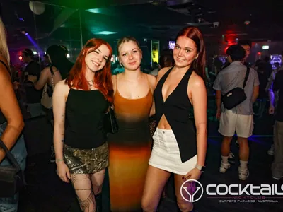 A professional photo of guests enjoying themselves at Cocktails Nightclub from our gallery.