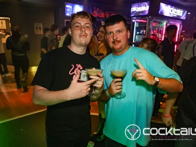 A professional photo of guests enjoying themselves at Cocktails Nightclub from our gallery.