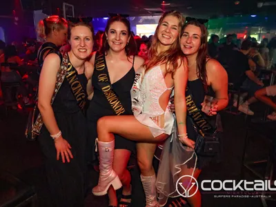 A professional photo of guests enjoying themselves at Cocktails Nightclub from our gallery.