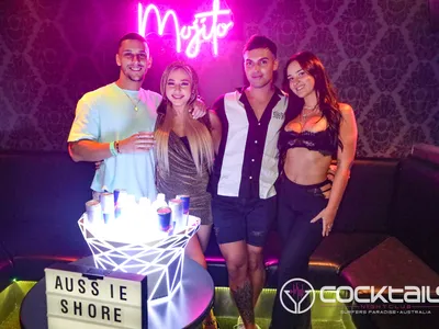 A professional photo of guests enjoying themselves at Cocktails Nightclub from our gallery.