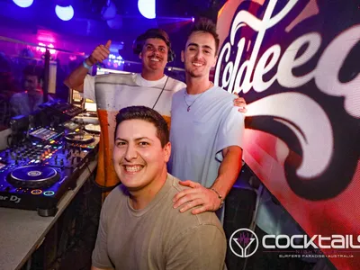 A professional photo of guests enjoying themselves at Cocktails Nightclub from our gallery.