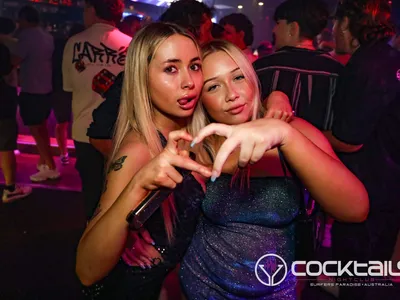 A professional photo of guests enjoying themselves at Cocktails Nightclub from our gallery.