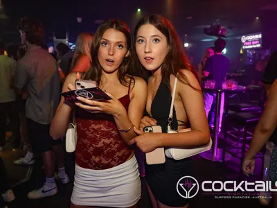 A professional photo of guests enjoying themselves at Cocktails Nightclub from our gallery.